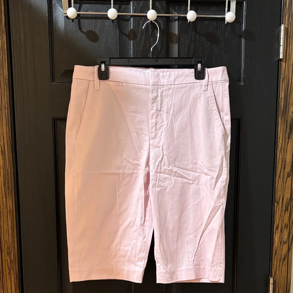 Vince Pale Pink Tailored Shorts - Picture 1 of 4